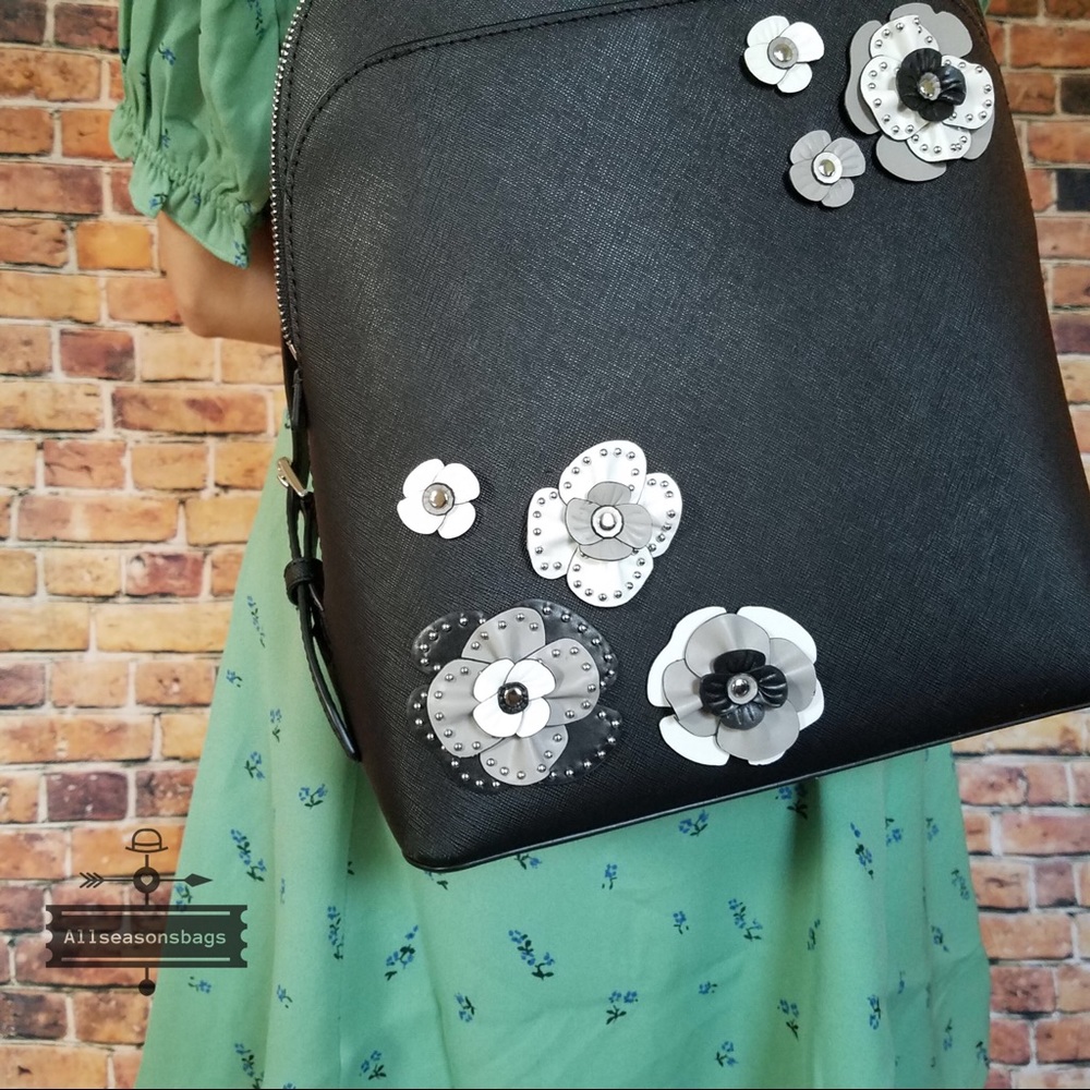Michael Kors Large Emmy Backpack floral leather - Picture 3 of 8